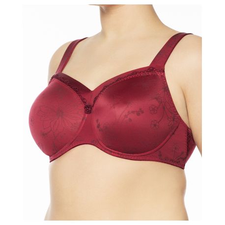 Soutien Gorge Grande Taille A Armatures Viola 3225 Carmin De Chez Ulla